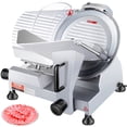 thumbnail image 1 of VEVOR Commercial Meat Slicer, 240W Electric Deli Food Slicer, 10 inch Carbon Steel Blade Electric Food Slicer, 350-400RPM Meat Slicer, 0 - 0.47 inch, 1 of 9