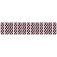 thumbnail image 3 of Stair Treads 9 inch by 28 inch by sussexhome Modern Collection Trellis Design Vibrant and Soft Stair Treads, Red & White, Pack of 13 [100% Polypropylene], 3 of 3
