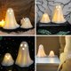 thumbnail image 4 of Inteprter 2 pack/lote adornos de lujo de Halloween estatuilla elegante para escultura para el hogar estatua de decoración del hogar de lujo Kits de decoración para fiestas, 4 of 6