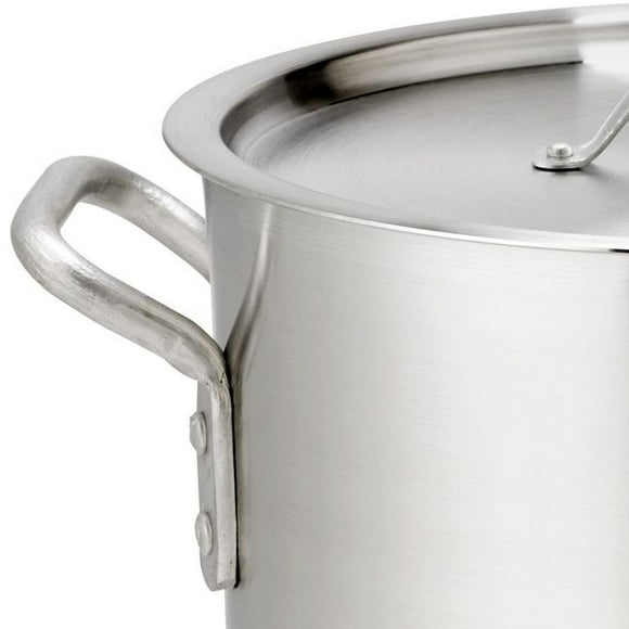 Browne Thermalloy Heavy Weight Aluminum Stock Pot, 60 qt Capacity