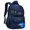 Star Blue, variant on New Exploration Starry Sky Lightweight Back Support Backpack for Teen