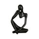 thumbnail image 1 of Figura De Estilo De Pensador De Resina, Figurita Abstracta, Decoración Artesanal, Decoración De Pensador Para El Hogar, Oficina, Hotel matsuzay HA042559-09, 1 of 6
