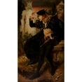 thumbnail image 3 of Pedro Américo 15x24 Black Modern Framed Museum Art Print Titled - Hamlet's Vision, 3 of 5