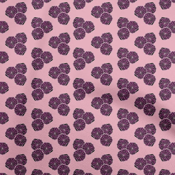 oneOoneCottonJerseyPinkFabricAsianBlockDressMaterialFabricPrintFabricByTheYard58InchWide