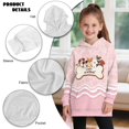 thumbnail image 6 of Xoenoiee Funny Dogs Paw Bone Print Hooded Sweatshirt Pullover Hoodie Dress for Little Big Girls, Teen Student Casual Long Sleeves Long Hoodies Sporty Shirts with Pocekt, 9-10 Years, 6 of 7