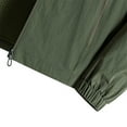 thumbnail image 7 of Generic Men's Lightweight Jackets Zip Up Stand Collar Golf Jacket Light Fall Spring Golf Stylish Dress Coat Work Outwear Tops, 7 of 7