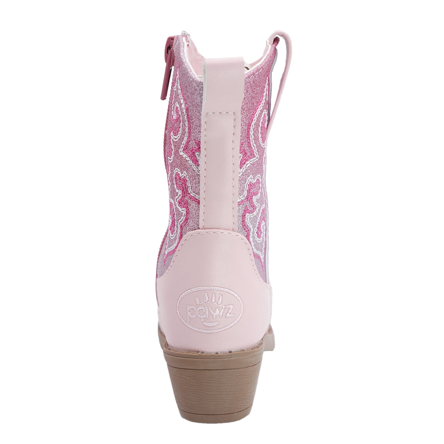 Pawz Little & Big Girls' Glitter Western Boots