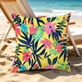 thumbnail image 5 of Btomtd Floral Fruit Throw Pillow Covers 18 x 18 Inch, Outdoor Waterproof Summer Pillow Case, Couch Pillow Covers for Courtyard Balcony Seat, H, 5 of 6