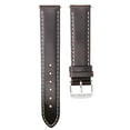 thumbnail image 2 of 18MM SMOOTH LEATHER WATCH STRAP BAND FOR FRANCK MULLER CRAZY HOUR DARK BROWN WS, 2 of 2