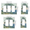 thumbnail image 2 of Yayeee Rocker Switch Wall Plate 1-Gang 4.6"x2.9" Home Decorative Outlet Cover, Beige Mountain, 2 of 6