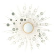 thumbnail image 2 of Safavieh Ariah 41 in. Radiant Lines Sunburst Round Mirror, Gold, 2 of 5