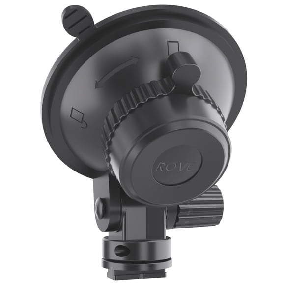 Soporte de ventosa ROVE para modelos de cámara de tablero dual R2-4K, R2-4K PRO y R2-4K