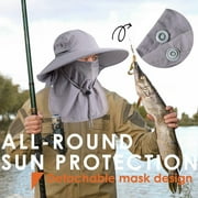 REDESS Nylon UPF 50+Fishing Hat for Men and Women-Khaki