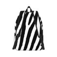 thumbnail image 3 of Xecao Zebra for Canvas College Laptop Backpack, Durable Rucksack Travel Notebook Bag School Backpack Book Bag for Men Women, 3 of 8