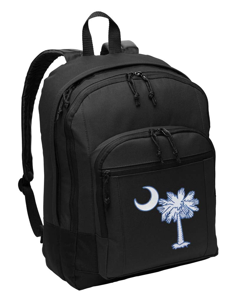 Drawstring Sports Backpack South Carolina Flag Men /& Women Home Travel Shopping Rucksack Shoulder Bags