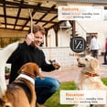 thumbnail image 2 of Dog Training Collar, Rchageable Dog Shock Collar with Remote 1640ft, 3 Modes Beep Vibration Shock, IPX7 Waterproof Bark Collar for Large Medium Small Dogs, 2 of 7