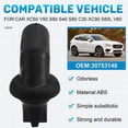 thumbnail image 3 of 30753148 Car Sunroof Drain Hose Roof Channel Interface for XC60 V50 S60 S40 S80 C30 XC90 S80L, 3 of 5