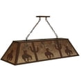 thumbnail image 4 of Meyda Tiffany 135573 48" L Trails End Island / Billiard Fixture - Silver, 4 of 5