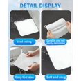 thumbnail image 3 of FRKSMD-6PCS 6" Silicone Drain Cover with 30PCS 4" Disposable Mesh Covers Hair Catcher, Shower Roach Stopper for Bugs, Sewer Anti-Odor Mats, Anti Cockroach to Keep Bugs Out, 3 of 3