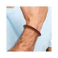 thumbnail image 5 of Chisel Stainless Steel Brown Leather 8.5in Bracelet, 5 of 5