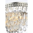 thumbnail image 5 of Nordic Collection Wall Sconce W:9" H:9" E:8" Lt:1 Antique Silver Finish Royal Cut Clear, 5 of 8