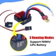 thumbnail image 5 of Controlador Electrónico de Velocidad ESC -1060-RTR, Impermeable, 60 A, con Escobillas, BEC 5 V/2 A, para Coche RC 1/10, Camión, Motor 540/550, 5 of 5
