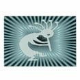 thumbnail image 1 of Kokopelli Cutting Board, Modernized Music Fertility Fruitfulness Tribe Starbursts, Decorative Tempered Glass Cutting and Serving Board, in 3 Sizes, by Ambesonne, 1 of 2