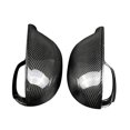 thumbnail image 4 of 2pcs Carbon Fiber Style Abs Side Rear View Mirror Cover Replacement For Golf 5 Mk5 2003-2009, 4 of 5