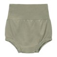 thumbnail image 2 of Baby Boys Girls Bloomers High Waist Shorts Solid Color Bummies Shorts, 2 of 6