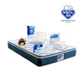 thumbnail image 1 of Paquete Colchón King Size Spring Air 2 Almohadas Cubre colchón Juego de Sabanas osito Carmín, 1 of 4