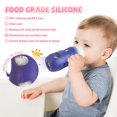 thumbnail image 2 of Paquete de 3 fundas de silicona Joxodak con tapas para Philips Avent de 8 oz, 2 of 7
