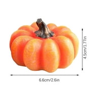 Taicans Glass LED Pumpkins Light with Timer for Halloween Pumpkin Decorations Fall and Thanksgiving Decor