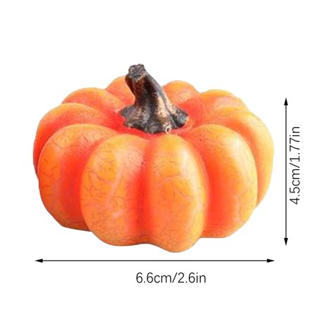Taicans Glass LED Pumpkins Light with Timer for Halloween Pumpkin Decorations Fall and Thanksgiving Decor