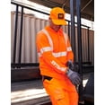 thumbnail image 3 of Men's ANSI Hi-Vis UPF Hooded Long Sleeve T-Shirt | CAT® WORKWEAR, 3 of 3