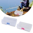 thumbnail image 4 of Bgsha Storage Container Box Multifunctional Portable Clear Visible Plastic Fishing Tackle Accessory Box Jewelry Making Organizer for Tools First Aid Sewing Kit Arts Crafts Supplies, 4 of 8
