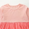 thumbnail image 4 of Robe en Coton pour Filles Printemps Automne à Manches Longues Col Rond Robe Décontractée pour Bébé, 4 of 5