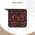 thumbnail image 3 of Sikiie Beef3 Pot Holders Kitchen Insulation Mats Heat Resistant Pot-Holder Oven Anti-Scald Pads for Cooking Baking, 7.1*7.1inch, 3 of 8