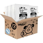 ValueWrap Disposable Male Dog Diapers, 1-Tab Medium, 72 Count