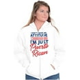thumbnail image 3 of Puerto Rican PR Pride Se Levanta Zip Up Hoodie Men's Women's Brisco Brands S, 3 of 5