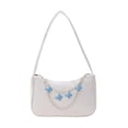 thumbnail image 2 of Bolso de hombro Hugo bolso informal para mujer y niña bolso para axilas PU fiesta Blanco, 2 of 8