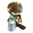 thumbnail image 4 of Ebros Furrybones Brown Moo Moo Bovine Cow With Milk Jug Voodoo Skeleton Figurine, 4 of 5