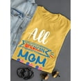 thumbnail image 3 of All American Mom Hearts T-Shirt Women -Image by Shutterstock, Female 5X-Large, 3 of 4