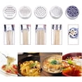 thumbnail image 4 of Pasta Maker Noodle Press Noodles Press Machine, Stainless Steel Spaghetti Pasta Maker, Metal Manual Pasta Maker/Manual Noodle Maker Machine With 5 Noodle Mold, 4 of 7
