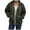 Army Green, variant on Cmfcve Women's Fall Jackets Long Sleeve Zip up Hoodies Drawstring Hooded Sweatshirts Fashion Loose Fit Outwear