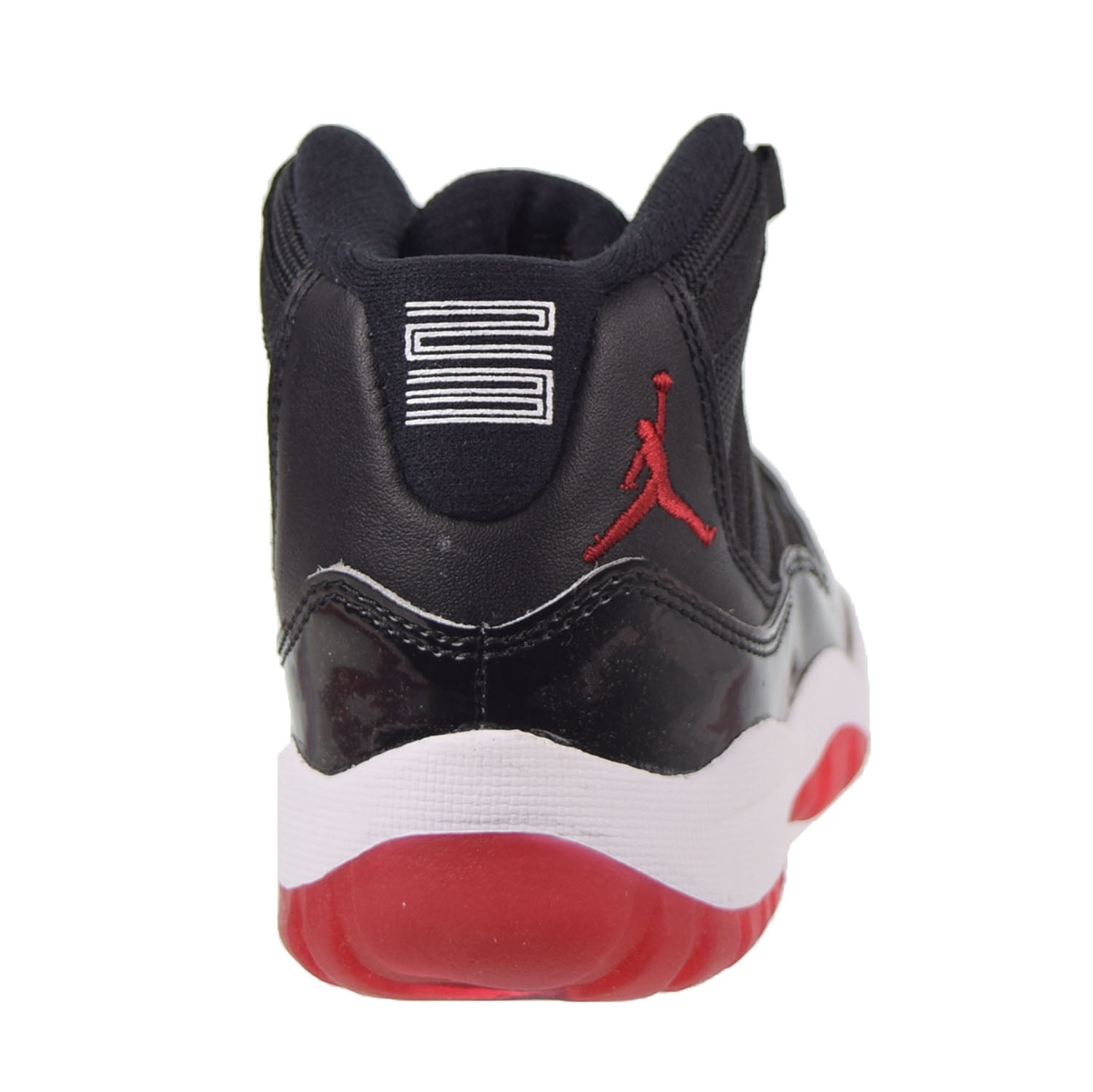 Nike Air Jordan 11 Retro Bred (GS) Big Kids' Shoes Black-True Red-White  378038-061