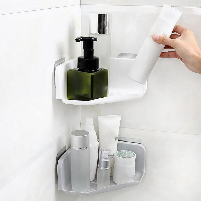 Home Plastic Floating Shelves No Drilling Suction Cups Wall Mounted Bathroom  Shelf Organizer - Buy Home Plastic Floating Shelves No Drilling Suction  Cups Wall Mounted Bathroom Shelf Organizer Product on
