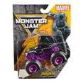 thumbnail image 2 of Monster Jam, Marvel Official Black Panther Monster Truck, Die-Cast Vehicle, 1:64 Scale, Super Hero Kids Toys for Boys Ages 3 and up, 2 of 7
