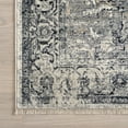 thumbnail image 4 of nuLOOM Oliveira Floral Medallion Fringe Area Rug, 4' x 6' 5", Oliveira Blue, 4 of 9