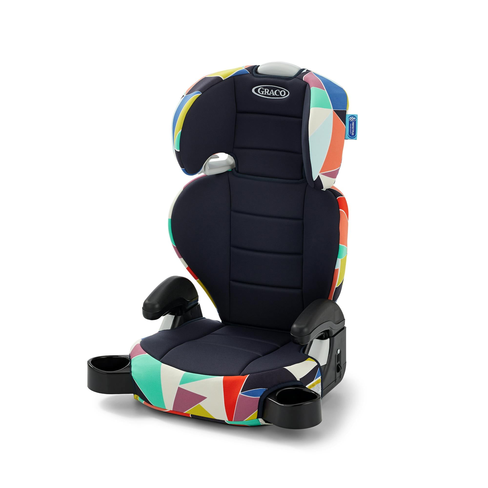 (3 pack) Graco TurboBooster 2.0 Highback Booster Seat, Geo Pop, Grey