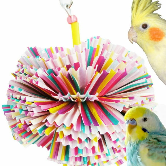 Bonka Bird Toys 1791 Paper Puff Bird Toy.